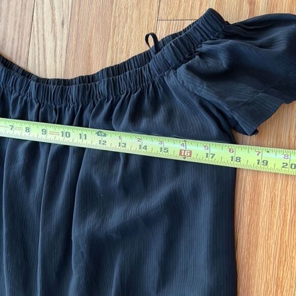 Bella Dahl off the shoulder, flowing crop top, size medium - Picture 7 of 8